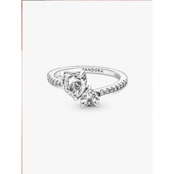 Bague Pandora doubles coeurs